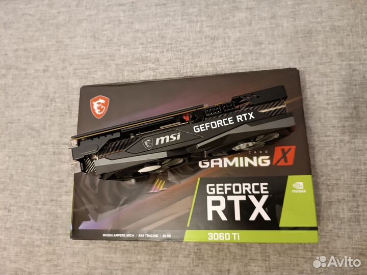 Видеокарта Msi Rtx 3060ti (гарантия днс)
