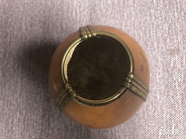 Старинные Калабас и Бомбилья - для питья мате