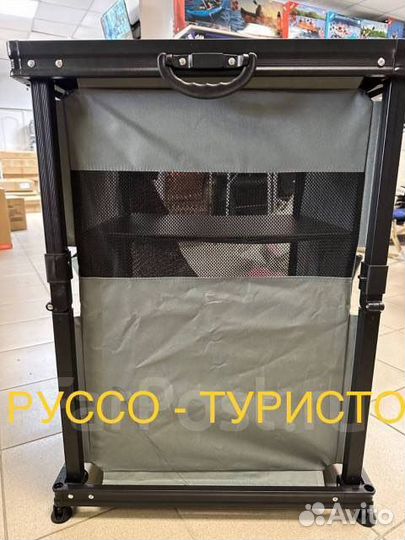 Бокс стол реечный походный с полками