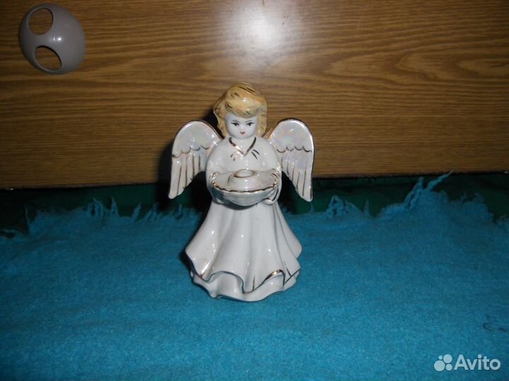 Ангел фарфор Кисловодск подсвечник без авито-доста
