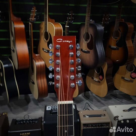 Caraya F64012 12-струнная Акустическая гитара