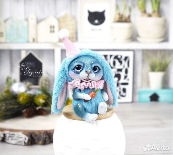 Авторская игрушка ручной работы Кролик