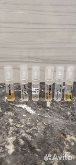 Отливанты нишевой парфюмерии