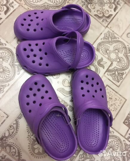 Сланцы детские crocs