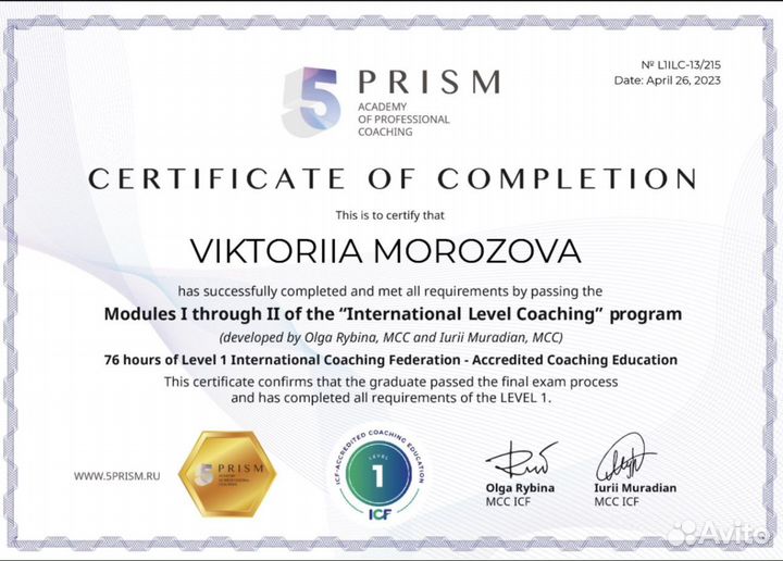 Коуч ICF, коучинг баланса, игропрактик