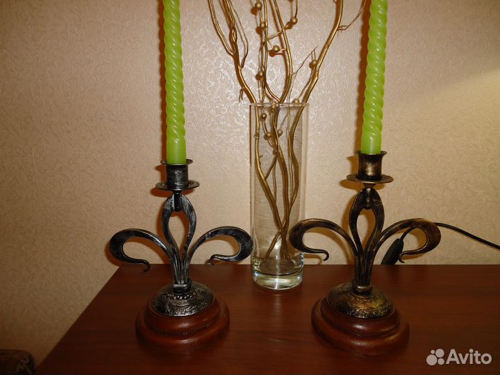 Подсвечники одинарные