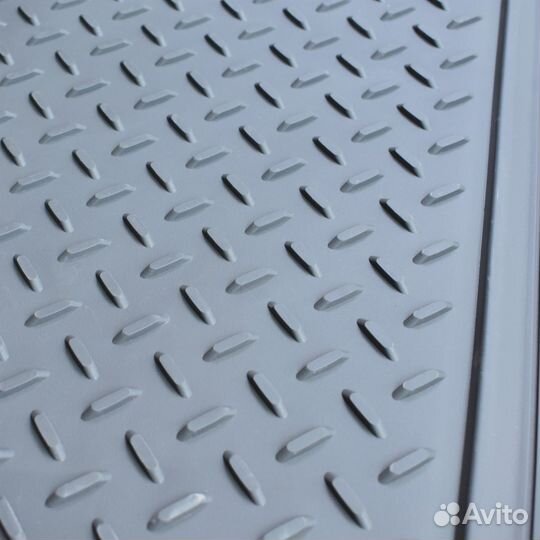 Коврик в багажник универсальный пвх 144х110 серый