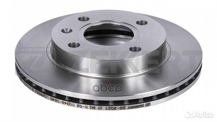 Диск торм. перед. Ford Escort V-VII 90- Fiesta I-V