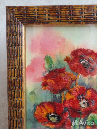 Картина вышитая бисером 