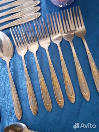 Набор столовых приборов СССР нержавейка