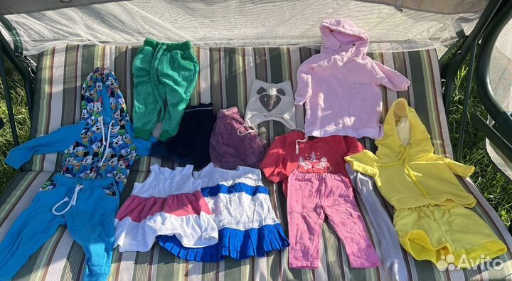 Вещи пакетом девочка 82-86-92