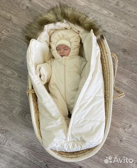 Зимний комбинезон+конверт