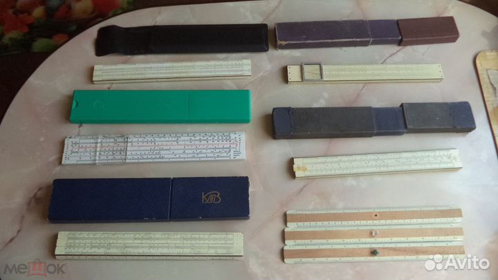 Линейки логорифмические СССР 1930-1970-х