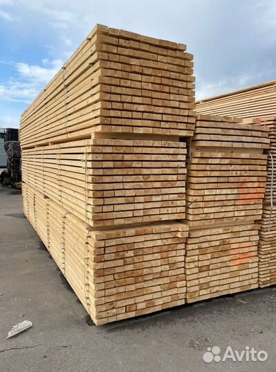 Доска обрезная 25х150х6000мм от производителя