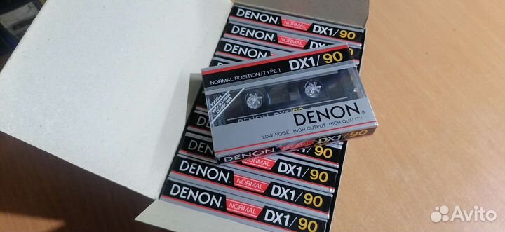 Аудиокассета denon DX I 90 идеал