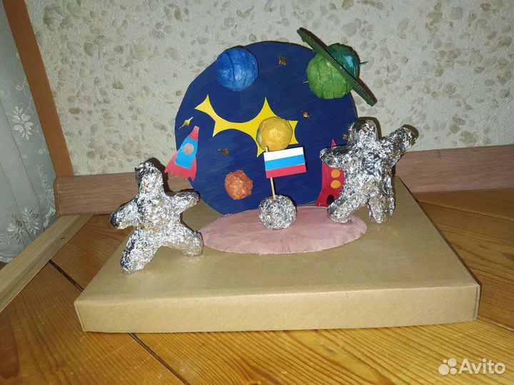 Поделка ко дню космонавтики