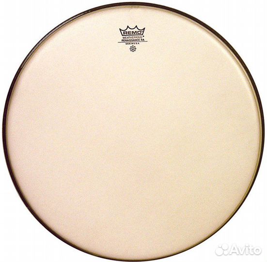 Remo RA-0010-SS Ambassador, Renaissance пластик