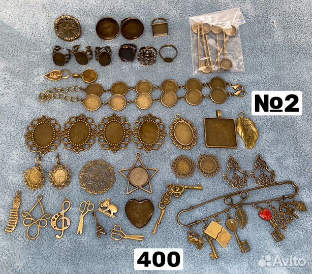 Набор для создания украшений, фурнитура, бусины