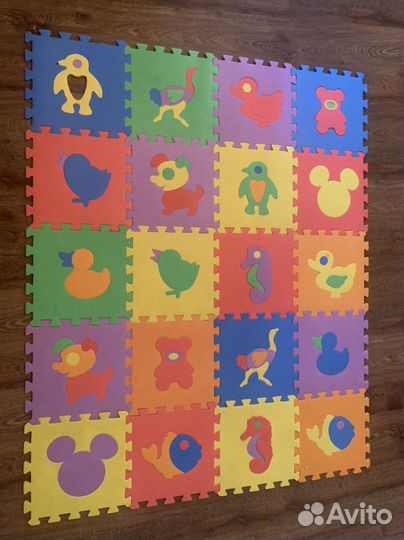 Мягкий коврик Пазл