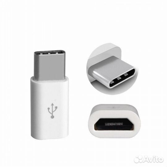Переходник, адаптер Micro USB usb type-С