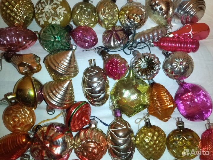 Елочные игрушки СССР