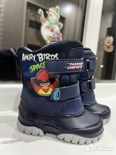 Сапоги зимние детские 22 размер