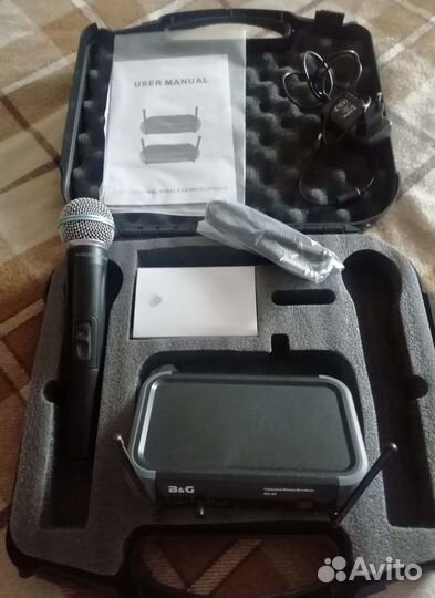 Радиосистема с ручным микрофоном B&G EU-45B