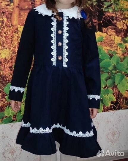 Школьное платье 128