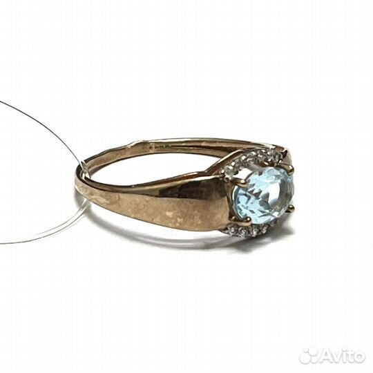 Кольцо Золото 375 пробы вес 1,46 гр