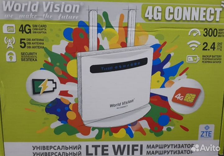 Интернет Станция 4G Connect+слот для SIM