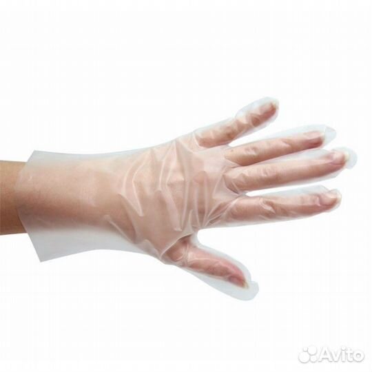 Перчатки винил+пэт 100шт