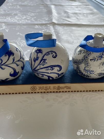 Елочные игрушки ручной работы