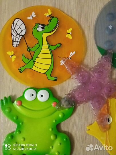 Игрушки для ванной на присосках 12 шт