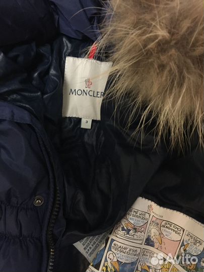 Комбинезон пуховик Moncler