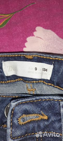 Джинсы zara 134