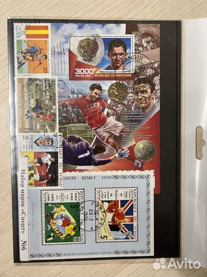 Марки почтовые коллекционные в наборах