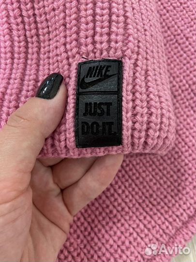 Зимняя шапка и снуд nike новая