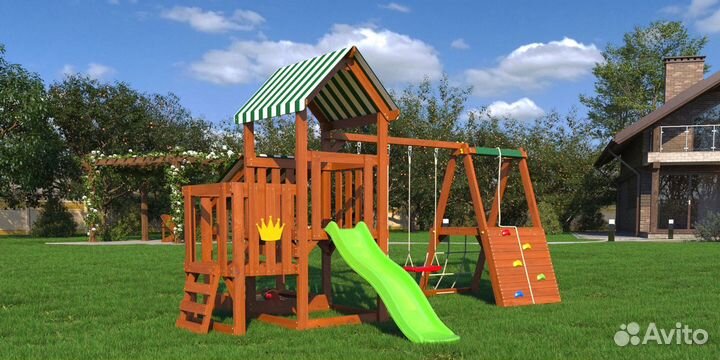 Детская игровая площадка для дачи Савушка