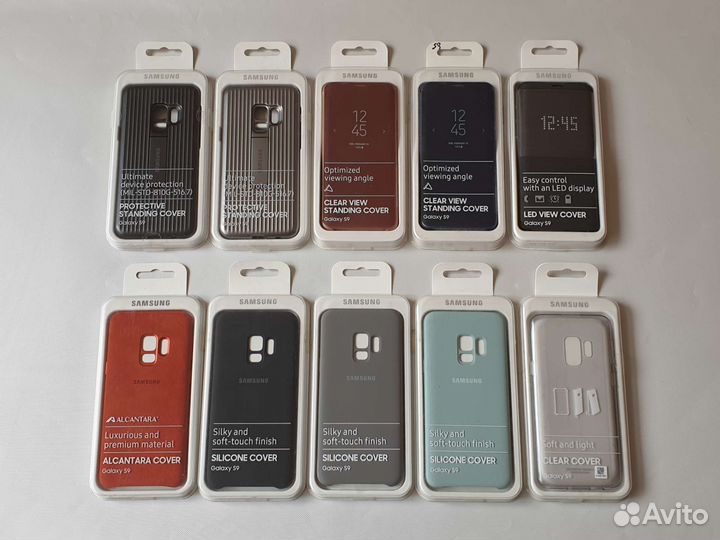 Чехлы на Samsung Galaxy S9 оригинал новые