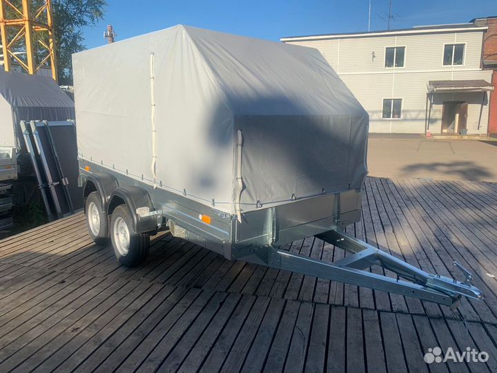 Прицеп сст 7132-19-Ш (Тент и Дуги 1.43 Скос)