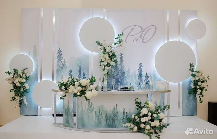 Декор банкетного зала