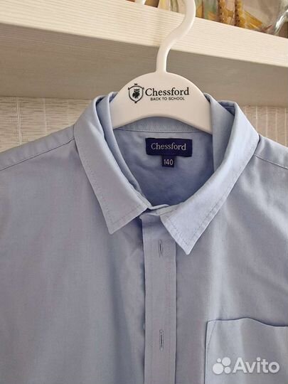 Рубашка школьная 140