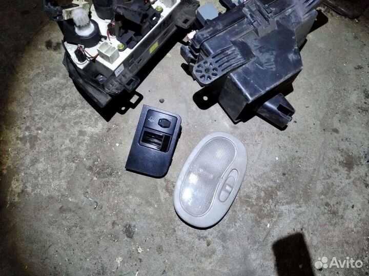 Блок управления печкой шевроле спарк