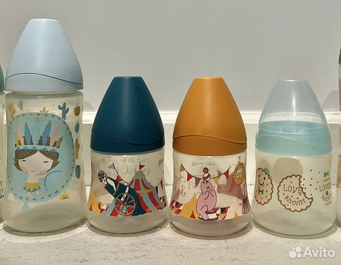 Бутылочки для кормления Suavinex