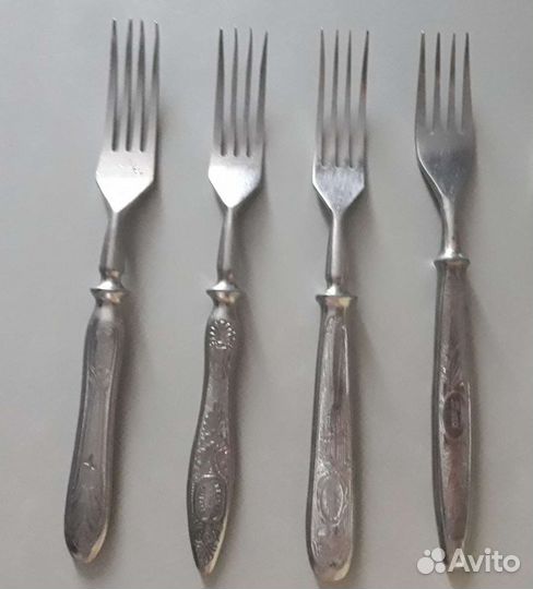 Вилки СССР винтаж нержавейка, ножи