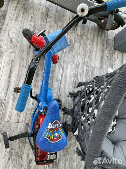 Велосипед щенячий патруль