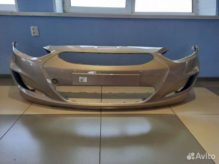 Бампер передний hyundai solaris