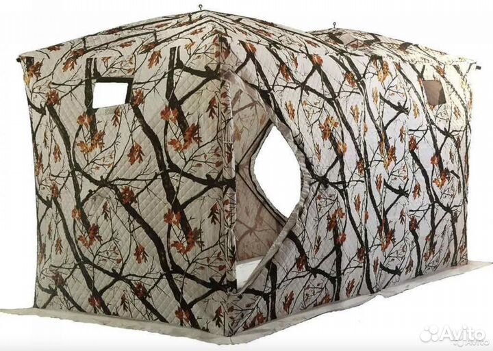 Зимняя палатка куб для рыбалки бани 400 200 3 слоя