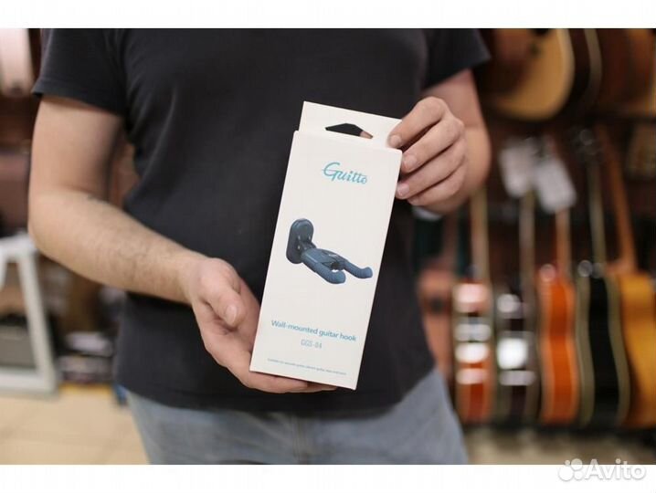 Guitto GGS-04 Настенный держатель для гитары (крюк