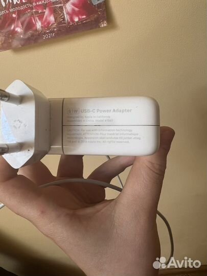 Зарядка для macbook pro type c
